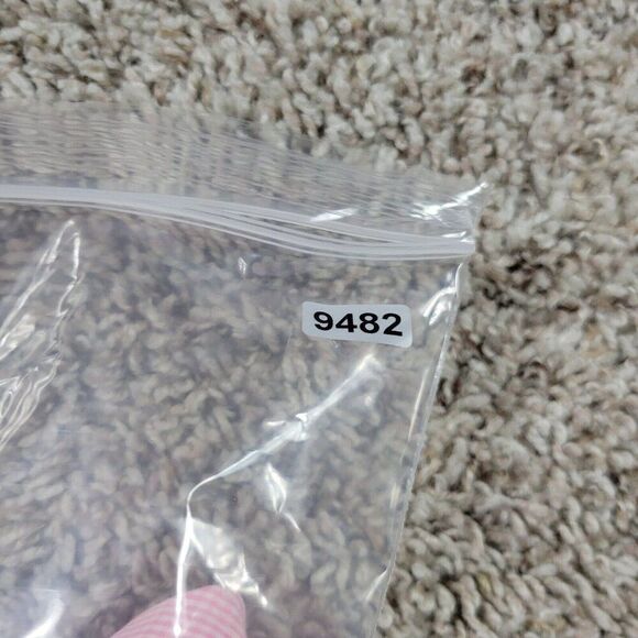 J Crew Shirt Mens Large Pink Check Button Up Preppy Thompson Shirtings Stains* - Picture 7 of 7